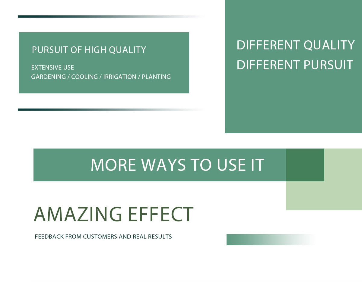 Adjustable Drippers Micro Drip Watering Kits - MUCIAKIE DIY Drip Irrigation System for Automatic Watering Garden Hose (50M-5M)