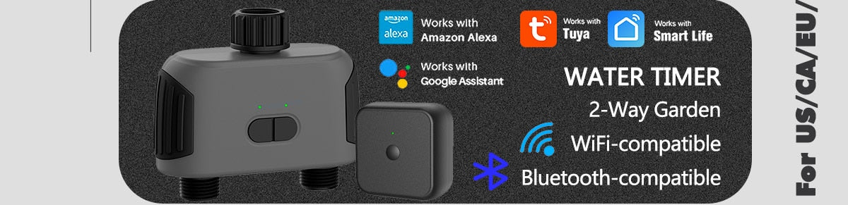 Adjustable Drippers Micro Drip Watering Kits - MUCIAKIE DIY Drip Irrigation System for Automatic Watering Garden Hose (50M-5M)